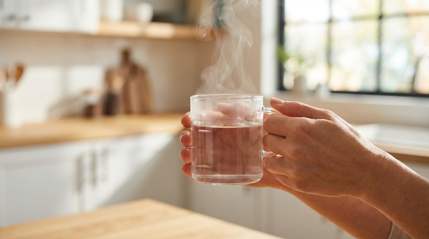 un medico di famiglia spiega gli effetti sul colesterolo di bere acqua calda ogni mattina e come questa abitudine possa influenzare la salute cardiovascolare.