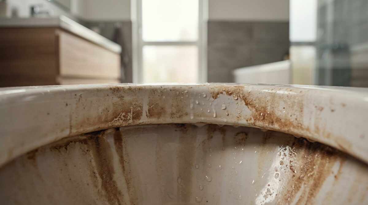 scopri metodi interessanti e efficaci per pulire e rendere come nuove le vecchie attrezzature sanitarie, utilizzando semplici rimedi casalinghi come mezzo bicchiere e una tazza del water.